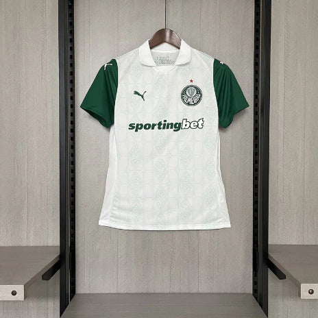 Camisa Palmeiras Sportingbet II 25/26 Torcedor Puma Feminina - Branca