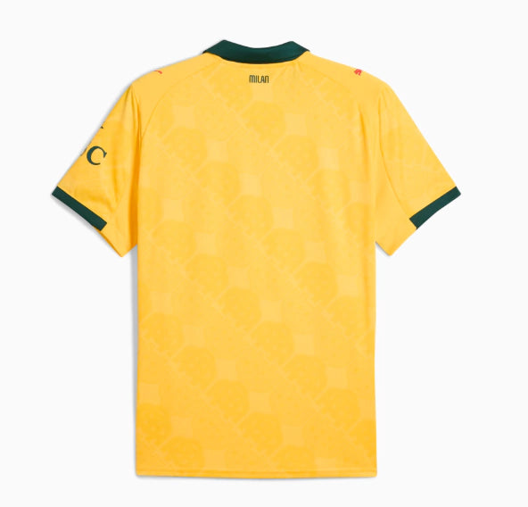 Camisa AC Milan III 25/26 - Torcedor Puma Masculina - Amarela