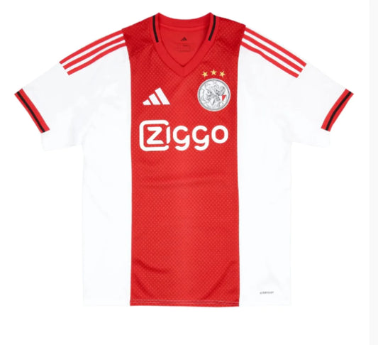 Camisa Ajax I 25/26 Adidas Masculina - Vermelho e Branco