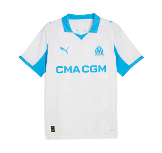Camisa Olympique Marseille II 25/26- Torcedor Puma Masculina - Branco
