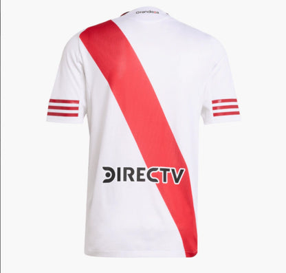 Camisa River Plate I 25/26 - Torcedor Adidas Masculina - Branca e Vermelha