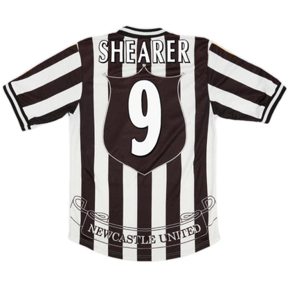 Camisa Newcastle United I Retrô 97/99 Torcedor Nike Masculina - Preto e Branco ( Imagem Ilustrativa )