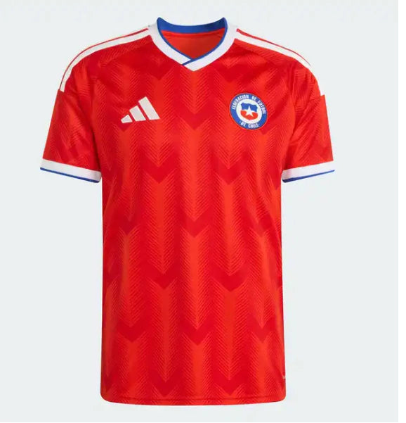 Camisa Seleção do Chile I 26/27 Torcedor Adidas Masculina - Vermelha