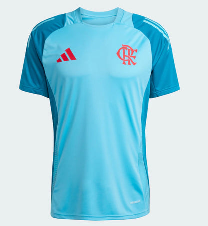 Camisa Flamengo Treino 25/26 - Azul Clara