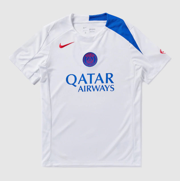 Camisa PSG Treino Junior 25/26 - Torcedor Nike Masculina - Branca