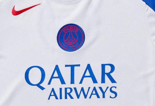 Camisa PSG Treino Junior 25/26 - Torcedor Nike Masculina - Branca