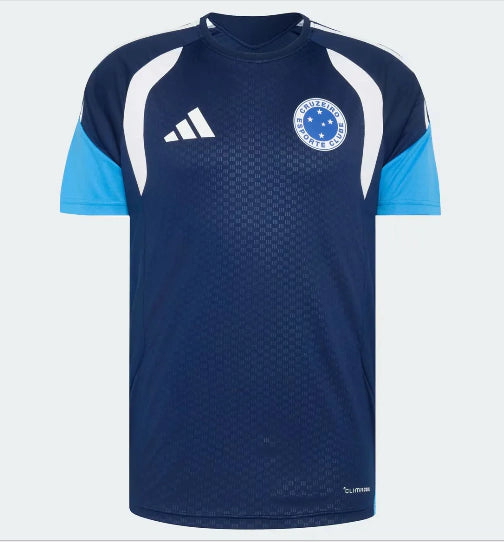 Camisa Cruzeiro 2026/27 Treino Azul Escura - Masculina