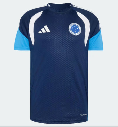 Camisa Cruzeiro 2026/27 Treino Azul Escura - Masculina
