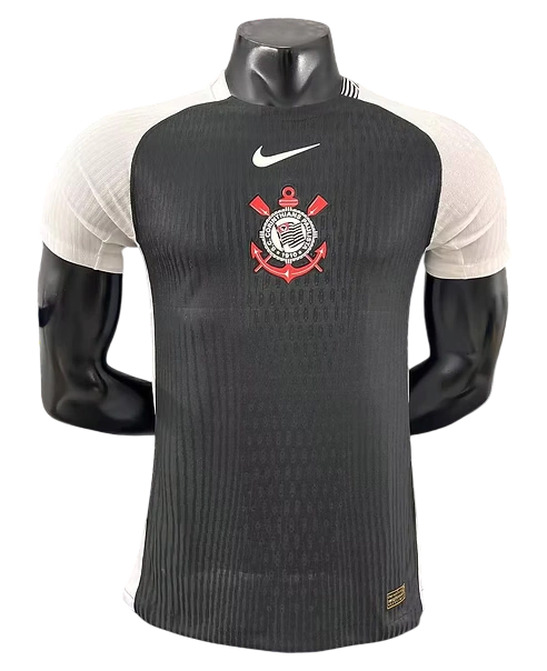 Camisa Corintiano Nike Preta Mundial 25/26 - Jogador