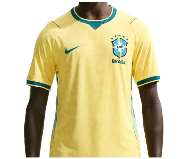 Camisa Brasil Nike I COPA 2026/27 Jogador 1:1 Masculina Amarela