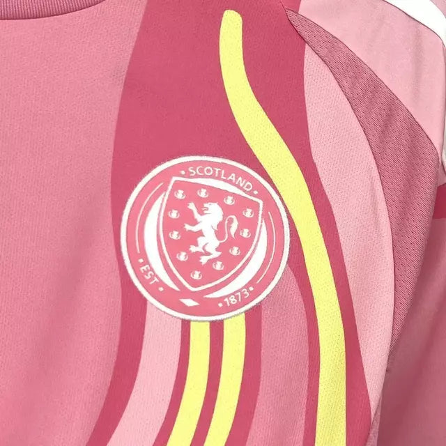 Camisa Escócia Away 25/26 - Adidas Torcedor Masculina - Rosa