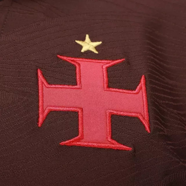 Camisa Vasco da Gama III 25/26 Torcedor Kappa Masculina - Marrom
