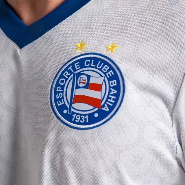Camisa Bahia I 25/26 Torcedor Masculina - Branca