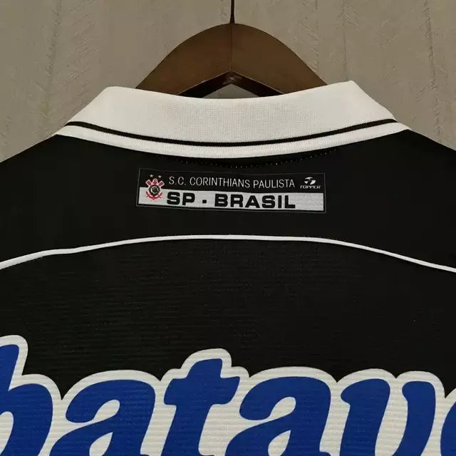 Camisa Corinthians II 1999 Retrô Masculino Preta