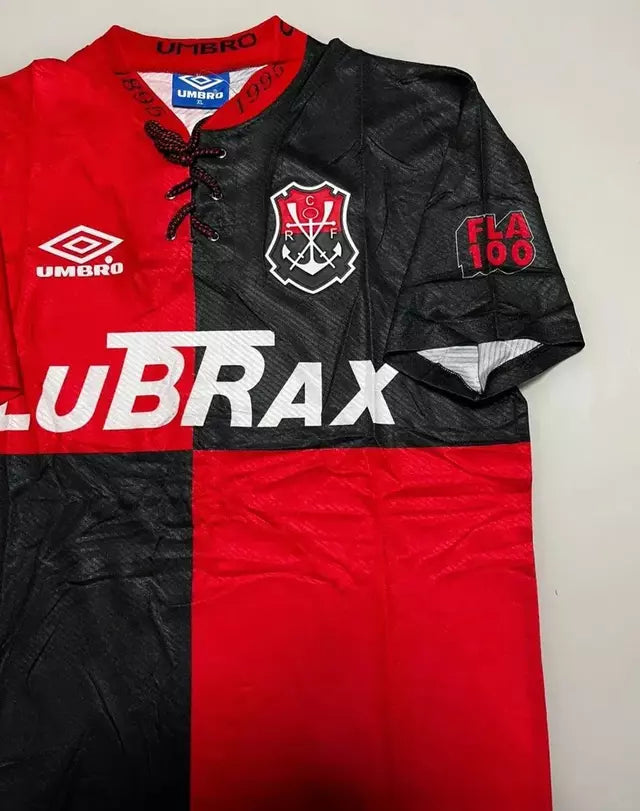 Camisa Flamengo Retrô Aniversário 100 Anos Masculina - Centenário