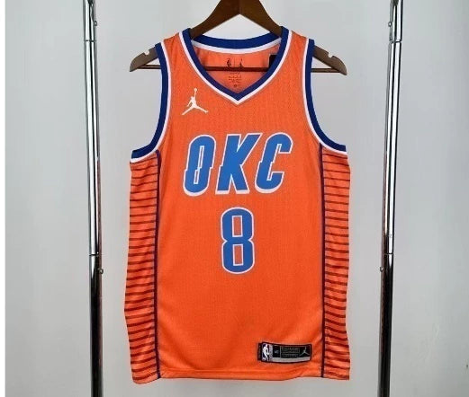 Camiseta Regata Oklahoma City Thunder Laranja - Nike - Masculina