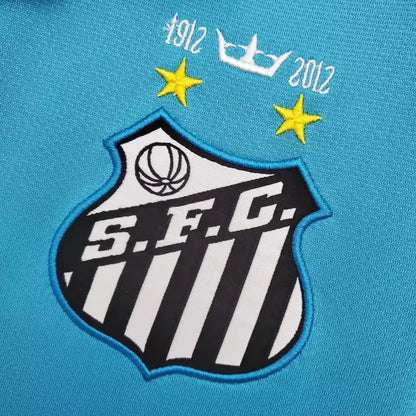 Camisa Santos III 2012/2013 Retrô Masculino Nike Azul <> (NEYMAR JR 11) <> Personalizada