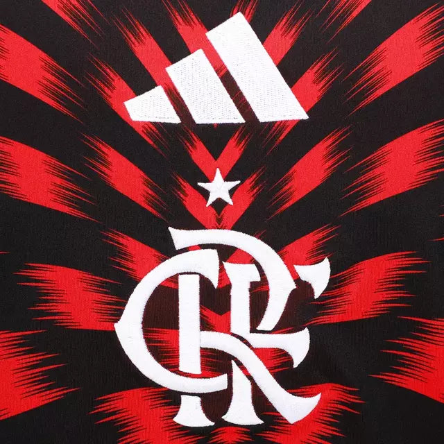 Camisa Flamengo Pré Jogo 25/26 - Rubro Negra