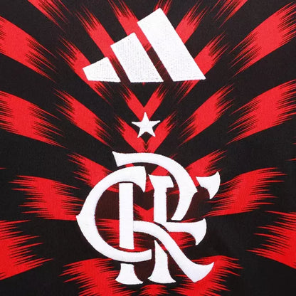 Camisa Flamengo Pré Jogo 25/26 - Rubro Negra