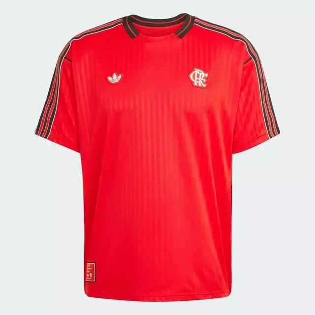 Camisa Flamengo Terrace Icons Adidas - Vermelho