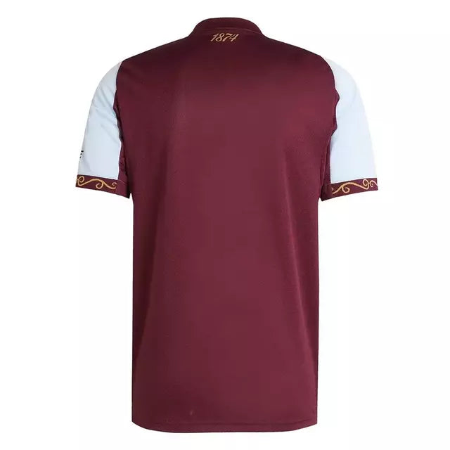 Camisa Aston Villa I 25/26 Adidas- Torcedor Masculina - Bordo