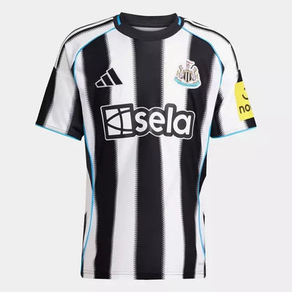 Camisa Newcastle I 25/26 - Torcedor Masculina - Branco e Preto