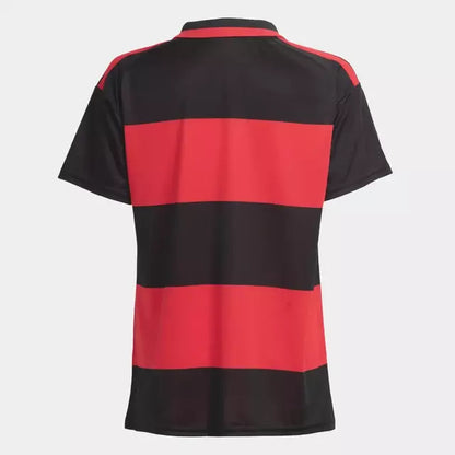 Camisa Flamengo 26/27 Adidas Feminina RUBRO NEGRA