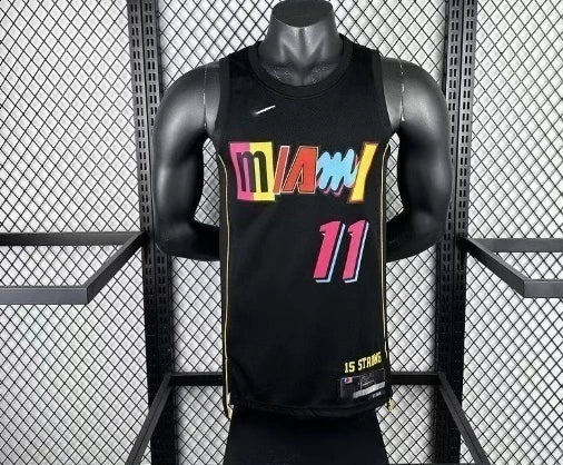 Camiseta Regata Miami Heat Preta - Nike - Masculina