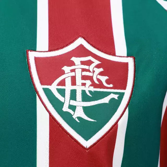Camisa Fluminense I 25/26 Torcedor Masculina - Tricolor + Patch Super Mundial