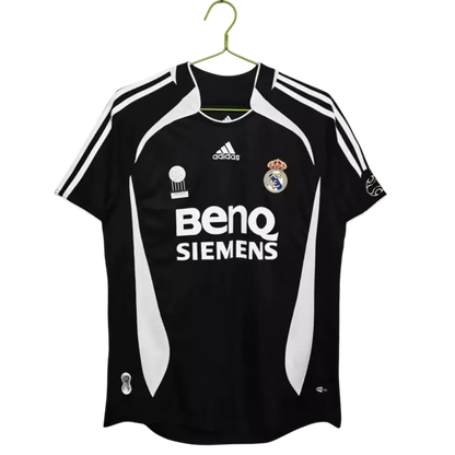 Camisa Retrô Real Madrid II 06/07 Torcedor Adidas Masculina - Preto