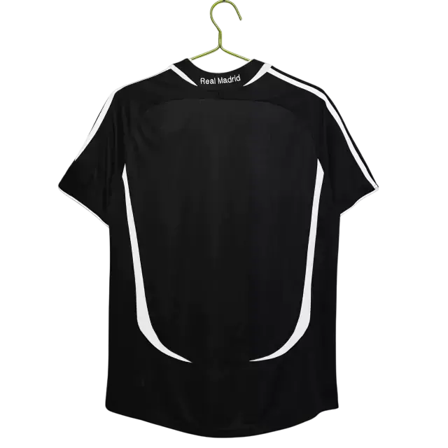 Camisa Retrô Real Madrid II 06/07 Torcedor Adidas Masculina - Preto
