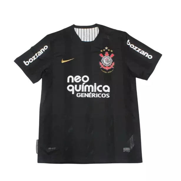 Camisa Corinthians II 2010 Retrô Masculino Preta (Imagem Ilustrativa)
