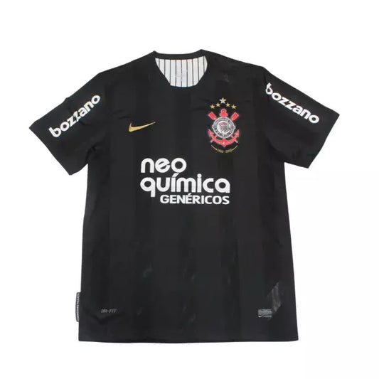 Camisa Corinthians II 2010 Retrô Masculino Preta (Imagem Ilustrativa)