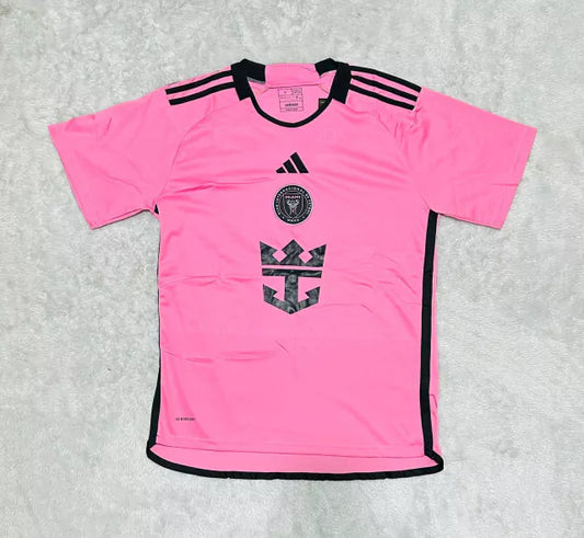 Camisa Inter Miami Rosa - Escudo Centralizado - Torcedor Masculina