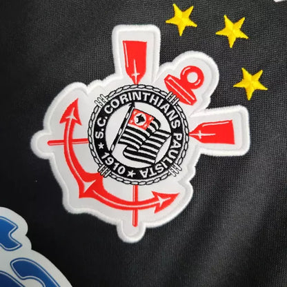 Camisa Corinthians II 2000 Retrô Masculino Preta