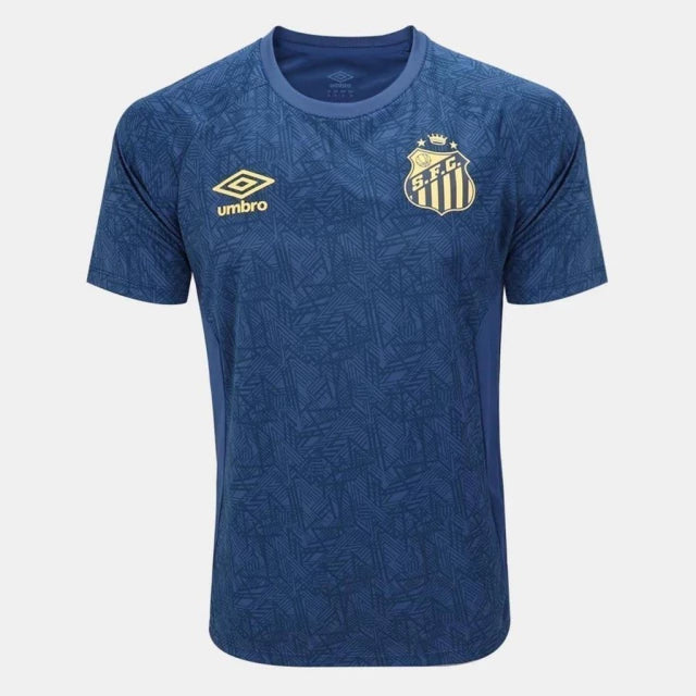 Camisa Santos Treino 25/26 Torcedor Umbro Masculina - Azul Escura
