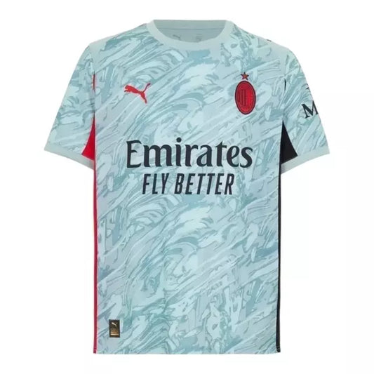 Camisa AC Milan Goleiro 25/26 Torcedor Puma Masculina - Cinza