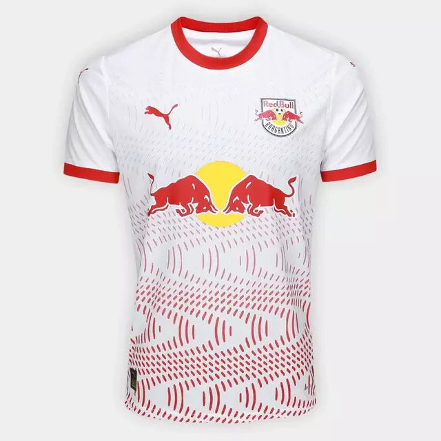 Camisa Red Bull Bragantino I 25/26 - Torcedor Masculino - Branca