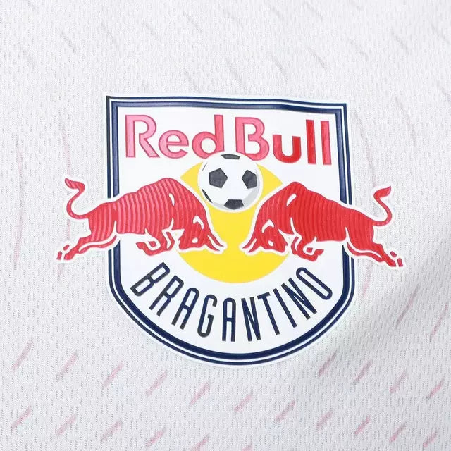 Camisa Red Bull Bragantino I 25/26 - Torcedor Masculino - Branca