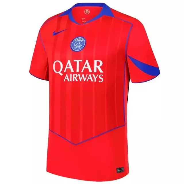 Camisa PSG III 25/26 - TOTAL 90 Torcedor Nike Masculina - Vermelha