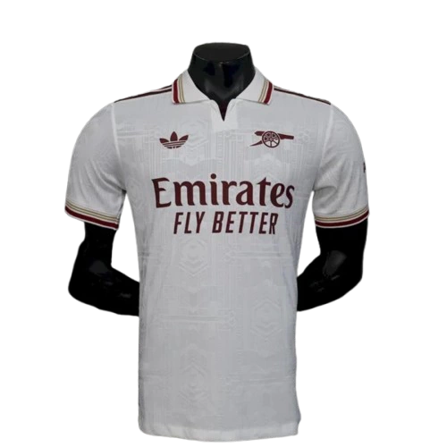 Camisa Arsenal II 25/26 Jogador Masculina - Branca