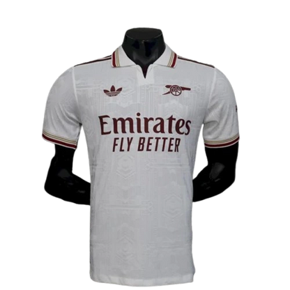 Camisa Arsenal II 25/26 Jogador Masculina - Branca