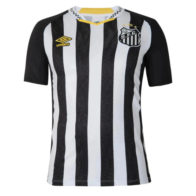 Camisa Santos Listrada 25/26 Torcedor Umbro Masculina -