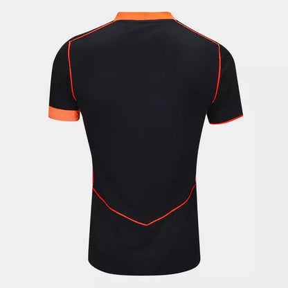 Camisa Corinthians III Nike Preta e Laranja 25/26 TOTAL 90 - Torcedor