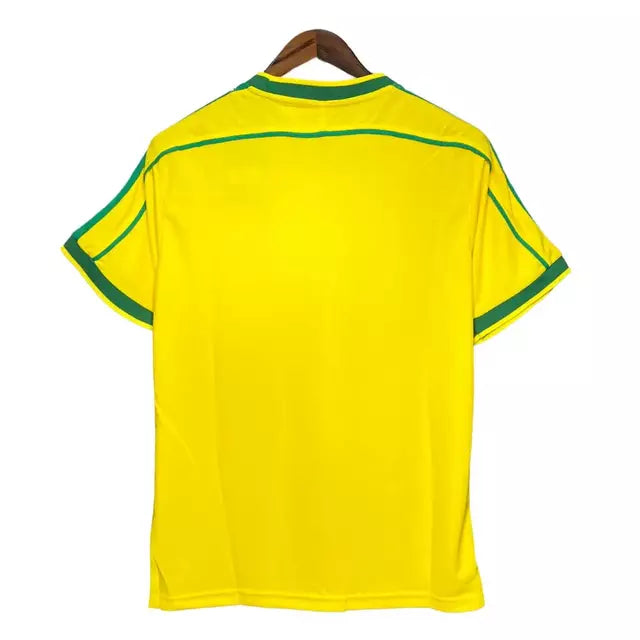 Camisa Brasil I 1998 Retro Nike Masculina - Amarela