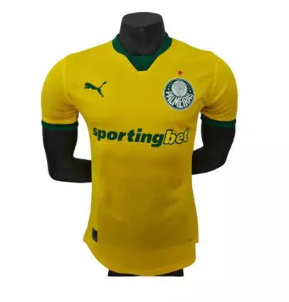 Camisa Palmeiras Jogador Terceira III 25/26 Masculina - Amarela