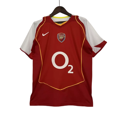 Camisa Arsenal I Retrô 04/05 Torcedor Nike Masculina - Vermelho