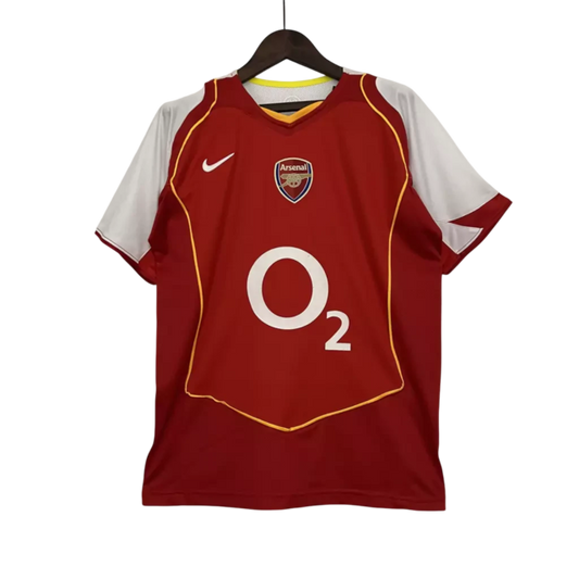 Camisa Arsenal I Retrô 04/05 Torcedor Nike Masculina - Vermelho