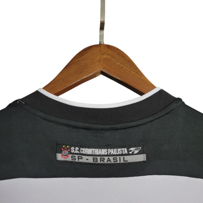 Camisa Corinthians I 2000 Retrô Masculino Branca