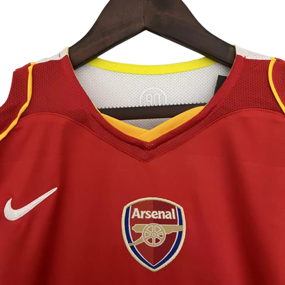Camisa Arsenal I Retrô 04/05 Torcedor Nike Masculina - Vermelho